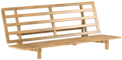 2. KD Frames bifold futon frame