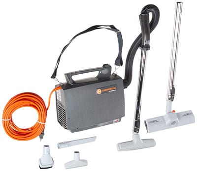 7. Hoover CH30000 PortaPower Canister Vacuum, Orange