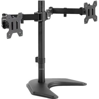 VIVO Dual Free-Standing Desk Stand 