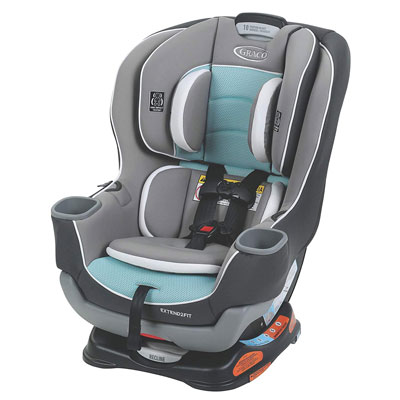 1. Graco Extend2Fit Convertible Car Seat