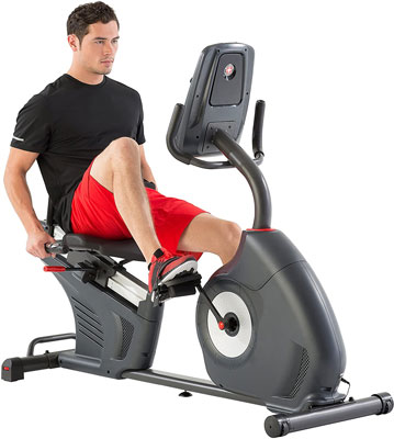 3. Schwinn Recumbent Bikes with Speaker