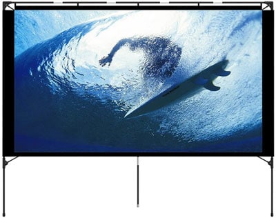 4. Vamvo Outdoor Portable Projector Screens