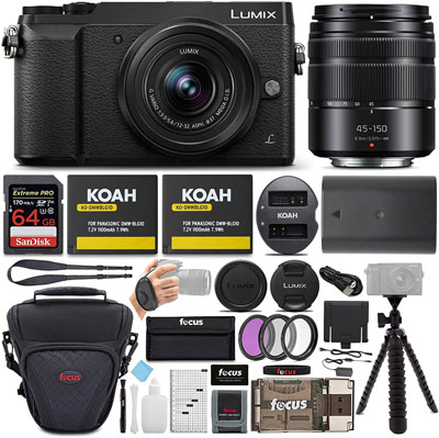 5. Panasonic LUMIX GX85 Mirrorless Camera