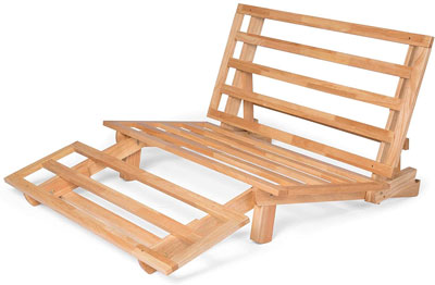5. Nirvana Futons Hardwood Futon Frame
