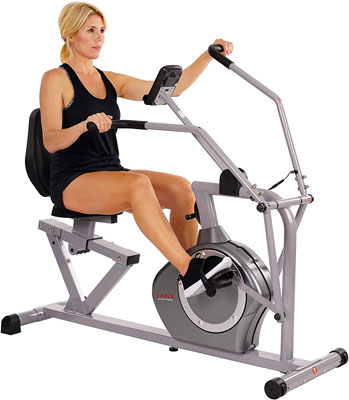 4. Sunny Recumbent Bikes with Adjustable Straps