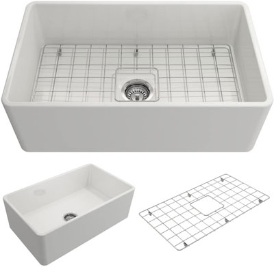 8. BOCCHI Single Bowl Kitchen Sink