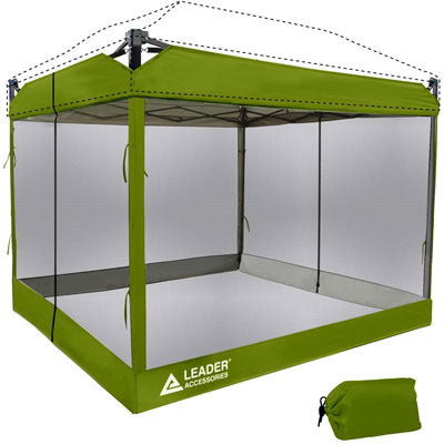 4. Leader Accessories Tent with 2 Zippers Entry