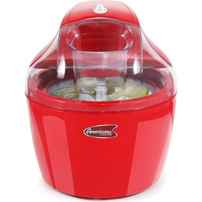 Elite Gourment Ice Cream Machine with Lid