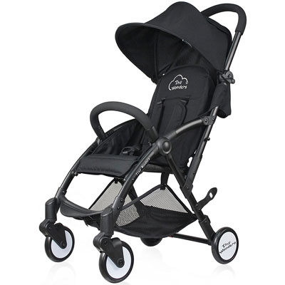 6. Tiny Wonders Black Compact - Best Baby Strollers