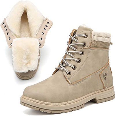  3. Karkein Ankle Women’s Waterproof Snow Boots