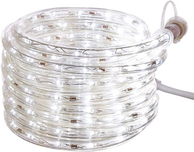 6. AmazonBasics LED Rope Light for Indoor Outdoor Use