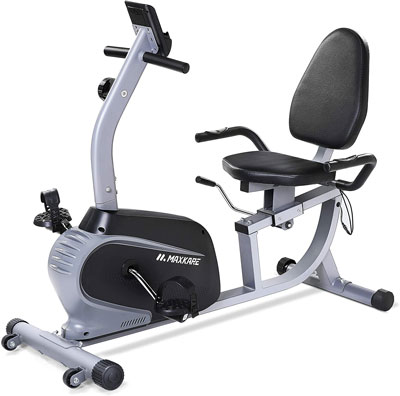 5. MaxKare Padded Recumbent Bikes