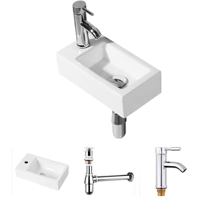 Gimify Ceramic Corner Sink