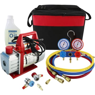 YaeKoo Vacuum Pump with Carry Bag - Best Hvac Vacuum Pumps