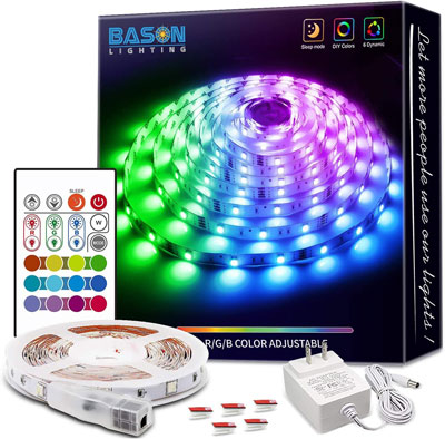 3. BASON LIGHTING 16.4 Feet Lights