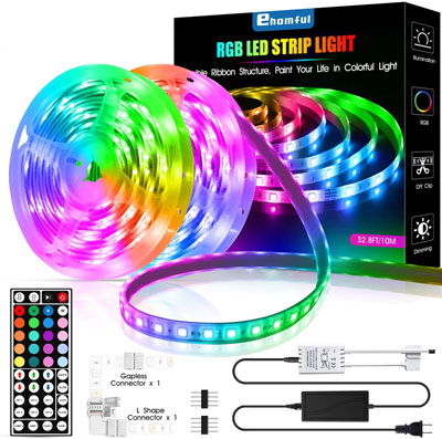 4. Harmful Strip Lights with Remote