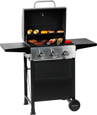 6. MASTER COOK Gas Grill with Control Knob