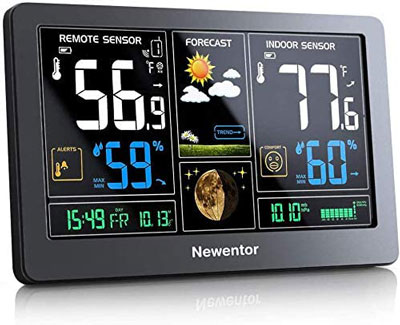 3. Newentor Weather Forecast Tool - Best Home Weather Stations