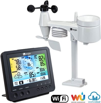 8. Logia Remote Weather Station - Best Home Weather Stations