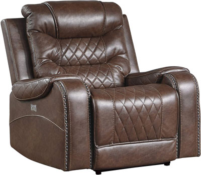 8. Lexicon Reclining Sofa with Tray