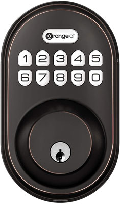 4. OrangeIOT Keyless Entry Deadbolt Lock with LED