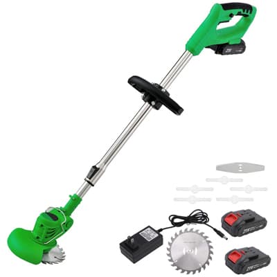MAXMAN String Trimmer with No Cord - Best Lawn Edgers