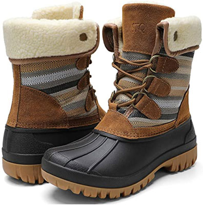  8. STQ Women’s Winter Duck Boots