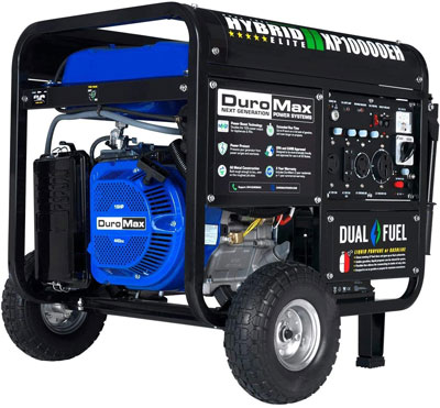2. DuroMax Gas Powered Portable Generator